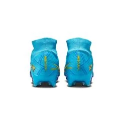 Men's Nike Zoom Mercurial Superfly 9 Elite KM FG Firm-Ground Soccer Cleats - Baltic Blue/White- Regular (D) -Run Vibe Shop AURORA DO9342 400 PHCBH000 2000