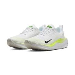 Men's Nike React Infinity Run Flyknit 4 Running Shoe- White/Light Lemon Twist/Volt/Black- Regular (B) -Run Vibe Shop AURORA DR2665 101 PHCFH001 2000