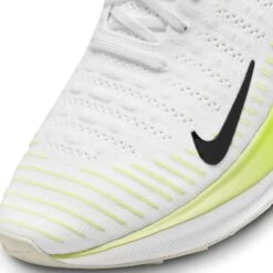 Men's Nike React Infinity Run Flyknit 4 Running Shoe- White/Light Lemon Twist/Volt/Black- Regular (B) -Run Vibe Shop AURORA DR2665 101 PHSYD001 2000