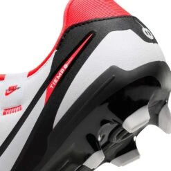 Nike Tiempo Legend 10 Academy MG Soccer Cleat - White/Black-Bright Crimson- Regular (D) -Run Vibe Shop AURORA DV4337 100 PHSYD003 2000