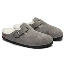 Birkenstock Boston Shearling - Stone - Regular/Wide -Run Vibe Shop BostonShearling Stone 2 ca6cd54e 7ba8 4f29 bef1 8e327bcac23b