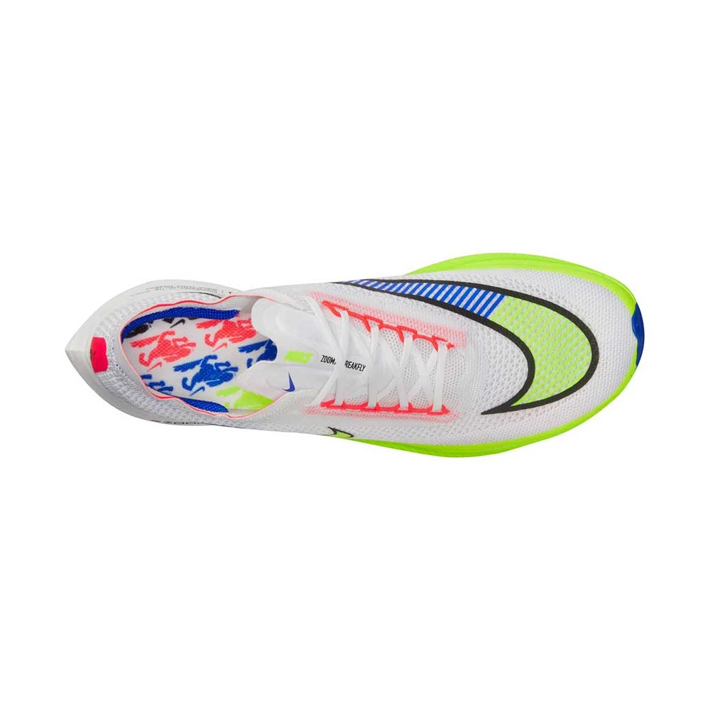 Men's Nike ZoomX Streakfly Premium Running Shoe - White/Black/Volt - Regular (D) 5 Men's Nike ZoomX Streakfly Premium Running Shoe - White/Black/Volt - Regular (D) - Image 3