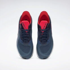 Reebok Men's Floatride Energy Symmetros Running Shoe - Vector Navy/Blue Slate/Neon Cherry - Regular (D) -Run Vibe Shop Floatride Energy Symmetros Men s Running Shoes Blue G55921 06 standard hover