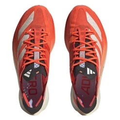 ADIDAS Unisex AdiZERO Adios Pro 3 Running Shoe - Solar Red/Zero Met/Coral Fusion - Regular (D) -Run Vibe Shop GX9777 01