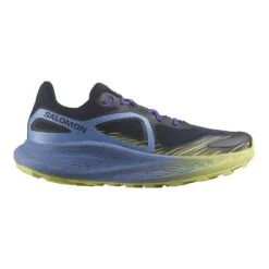 Salomon Men's Glide Max TR Trail Running Shoe - Granada Sky/Dark Sapphire/Sunny Lime - Regular (D)