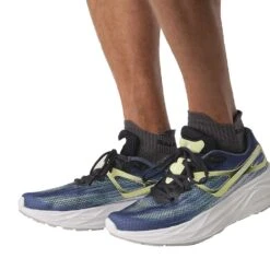 Salomon Men's Aero Glide Running Shoe- Blue Ashes/Dark Sapphire/Sunny Lime- Regular (D) -Run Vibe Shop L47049200 7481c5f43c36e4a91ce83cf343a3c47e 4fdcdebe 1770 4cf6 b225 1490f2d8d436