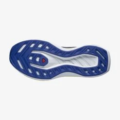 Salomon Men's DRX Bliss Running Shoe - Surf The Web/Safety Yellow/White - Regular (D) -Run Vibe Shop L47292500 78ebf788301d1989c1302ffebf249bf5