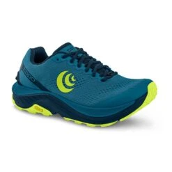 Topo Athletic Men's Ultraventure 3 Trail Shoe- Blue/Lime- Regular (D) -Run Vibe Shop M060.Blue Lime 04