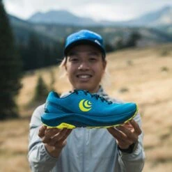 Topo Athletic Men's Ultraventure 3 Trail Shoe- Blue/Lime- Regular (D) -Run Vibe Shop M060.Blue Lime 11