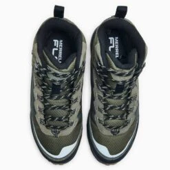 Merrell Men's Moab Speed Thermo Mid Waterproof Hiking Boot - Olive - Regular (D) -Run Vibe Shop MRLM J066915 021621 S21 005 1