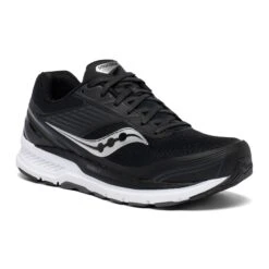Saucony Men's Echelon 8 Running Shoe - Black/White - Regular (D) -Run Vibe Shop S20574 40 5