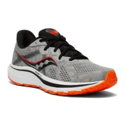 Saucony Men's Omni 20 Running Shoe - Alloy/Fire - Regular (D) -Run Vibe Shop S20681 20 5