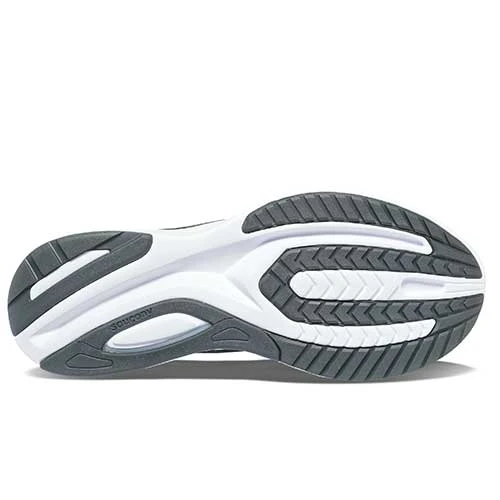 Saucony Men's Guide 15 Running Shoe - Black/White - Regular (D) 5 Saucony Men's Guide 15 Running Shoe - Black/White - Regular (D) - Image 4