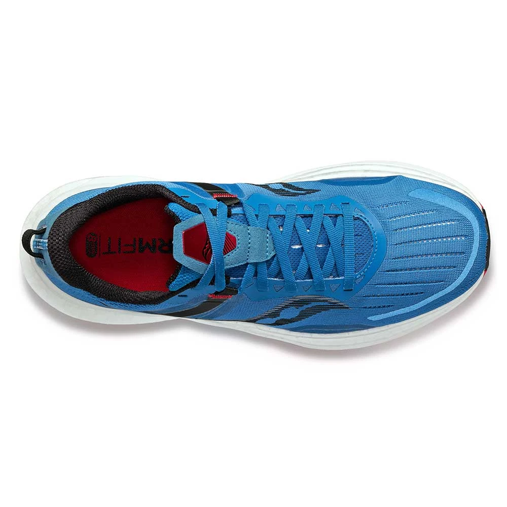 Saucony Men's Tempus Running Shoe- Hydro/Poppy - Regular (D) 6 Saucony Men's Tempus Running Shoe- Hydro/Poppy - Regular (D) - Image 4