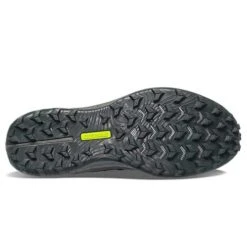 Saucony Men's Peregrine 12 Trail Running Shoe - Black/Charcoal - Regular (D) -Run Vibe Shop S20737 05 4