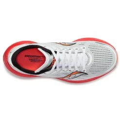 Saucony Men's Endorphin Speed 3 Running Shoe- White/Black/Vizi- Regular (D) -Run Vibe Shop S20756 85 3