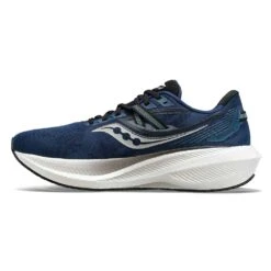 Saucony Men's Triumph 20 Running Shoe - Twilight/Rain - Wide (2E) -Run Vibe Shop S20760 21 2