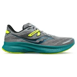 Saucony Men's Guide 16 Running Shoe - Fossil/Moss - Regular (D)