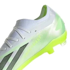 Unisex Adidas X CRAZYFAST.2 FG Soccer Shoe - White, Core Black, Lucid Lemon - Regular (D) -Run Vibe Shop zapatos adidas x crazyfast 2 firm ground boots hq4533 ftwwht cblack luclem 0000302546732 5